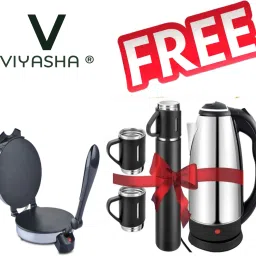 ®Indian Chapati Roti/Maker Free Bottle Cup set Model WE Roti and Khakra Maker-15