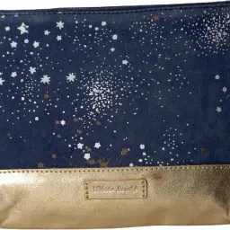 Women Blue, Gold Wristlet-image-31
