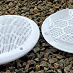 ljl traders Air Vent Grille Cover/Mosquito Net/Dust Controller White (8 Inch Round, 2 Piece) Insect Net image 3