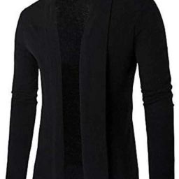 Men Full Sleeve Black Shrug-image-14