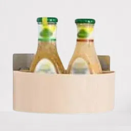 Self Adhesive Multi-Purpose Wall Hanging BATHROOM floating Shelf Plastic Wall Shelf-image-72