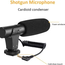 NVIRAV Vlogging Kit Recording Equipment with Tripod Fill Light Shutter for Camera Phone Tripod Kit image 2