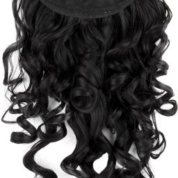 CLIP-IN 18'' Step Curls Natural Extensions Hair Extension-image-57