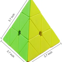 hawkister MoYu Meilong Pyraminx Speed Cube Stickerless Cubing Classroom Magic Puzzle image 4