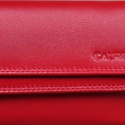 Women Red Genuine Leather Wallet - Mini-image-77
