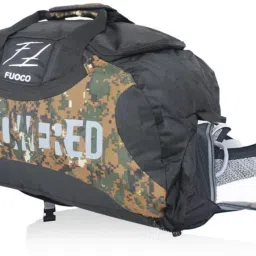 40 L Gym Duffel Bag - Empowered Camouflage Black - Multicolor-image-84