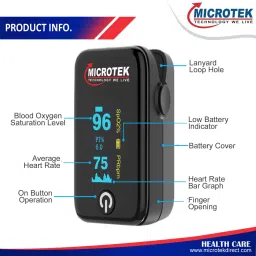 Microtek Pulse Oximeter Pulse Oximeter image 2