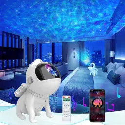 Star Astronaut Projector, Galaxy Projector Night Light for Bedroom Night Lamp-5