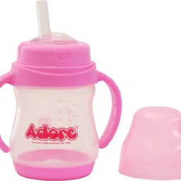 Wiggle Straw Sipper with Handle -BPA Free - Food Grade - 150 ml-image-3