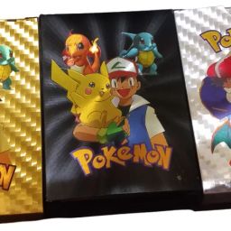 JGG 165PCS PLAYING POKEMON CARDS 55gold/55black/55silver-10