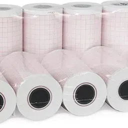 BPL 80mm*20 Meter ECG Thermal Paper roll Cardiology Recording ECG Paper(Set of 6 Rolls) 80 mm 70 gsm Thermal Paper-14