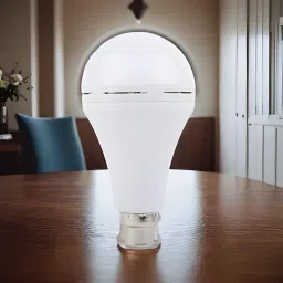 Charging Bulb 9W LED with 1200mAh battery 4 hrs emergency light backup bulbDJ371 4 hrs Bulb Emergency Light-image-86