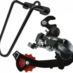 Cycle Derailleur Gear with Guard, 6/7 MTB Speed, Hanger Mount, Gear Protector Bicycle Brake Disk-26