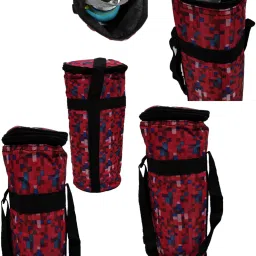 Insulated WaterBottle Cover for 1Litre Bottles, WaterResistant, 1Pc, Multicolor-picture-25