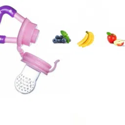Baby Infant Food Feeder Silicon Nipple - SILICON-25