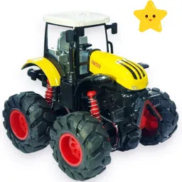 excelent Monster Tractor Toy with Suspension & Big Wheels Stunt Action Vehicle-1