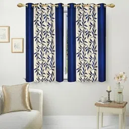 152.4 cm (5 ft) Polyester Window Curtain (Pack Of 2)-12