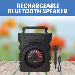 Clairbell 301 (PORTABLE BLUETOOTH DESKTOP SPEAKER) HI Quality Sound Upto 6Hr. PlaytimeK157 5 W Bluetooth Laptop/Desktop Speaker-picture-1