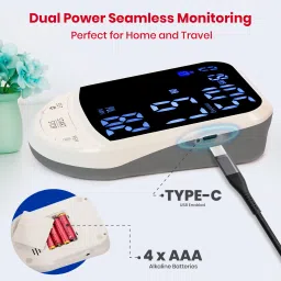 AGEasy Automatic BP Monitor Smart Talkback Technology ,Large Display & High Accuracy Bp Monitor image 4