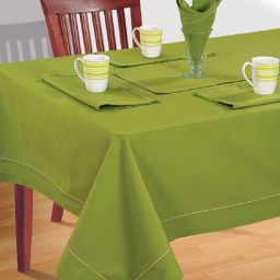 swayam Gordon (88x59) Green Cotton Table Cloth-picture-12
