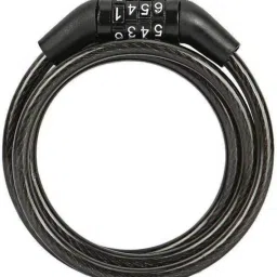 4 Digit Number Lock - Bike Helmet Lock / Steel Cable Lock Bicycle Lock-image-7