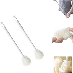 Long Handle Bottle Brush with 360° Rotation and Flexible Silicone Bristles K3-0