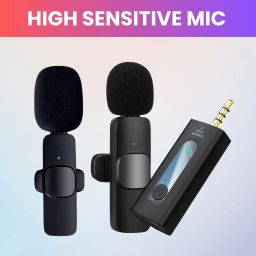 K35 (Wireless Microphone)Bluetooth Collar Micfor YouTub/Live Stream/VloggingB245 Microphone-10