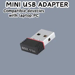 GUGGU (Wi-Fi Receiver) with Multi-Device Connectivity For All Pc System and LaptopG343 USB Adapter-picture-28