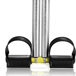 Double Spring Tummy Trimmer Abs Exerciser Body Toner Fat Buster (Black) Ab Exerciser-17