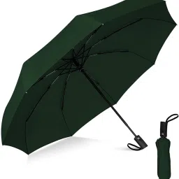 UV Protected, Moonsoon & Summer 3 Fold Auto Umbrella for Women, Men Umbrella-21