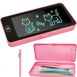 SMART18 LCD Writing Tablet Pencil Box 1 Art Plastic Pencil Box Set of 1-image-22