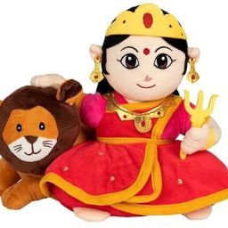 Mantra Chanting Devi Durga Musical Soft Plush Toy - 26 mm-44
