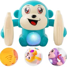Rolling Banana Monkey Toys with Voice/Touch Sensor (Mix color)-image-100