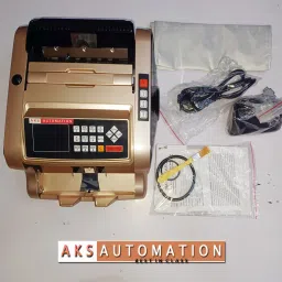 AKS AUTOMATION MIX MAGIC Heavy-Duty Currency Counter with Dual Speed & Fraud Detection Note Counting Machine image 5