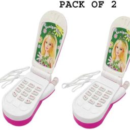 Kids Mobile Toy Musical Mobile Phone Toy With Lights & Hanging Rope.(Pack Of 2)-21