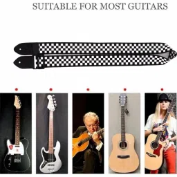 urban infotech Guitar Belt with tuner and capo , 5 picks Polyester Strap image 3