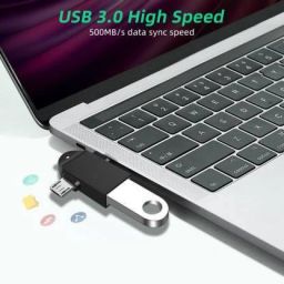 miup Micro USB, USB, USB Type C OTG Adapter image 4