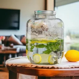 4 L Glass Table Top Manual Water Dispenser-image-58