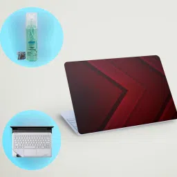 SDM 3in1 laptop skin, Cleaner Gell & Track Pad (Greater-than sign) 15.6 inch Combo Set-image-94