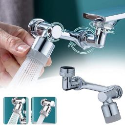 grillvanta by n/a 1080° Swivel Robotic Arm Faucet Extender Universal Splash Filter Faucet for Kitchen Sink & Wash Basin, 2 Water Modes with Splash Filter Sink Tap Faucet image 4
