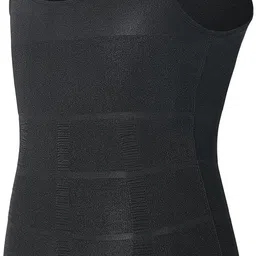 speginic Slim 'N Lift Slimming Tummy Tucker Body Shaper White Vest to Look Slim Instantly Men Shapewear-picture-43