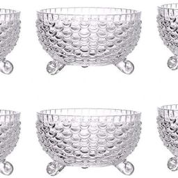 Glass Dessert Bowl Sanjeev Kapoor Sofya Bowl Set of 6, 230ml-picture-9