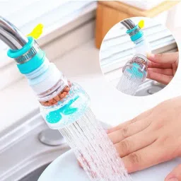 Adjustable Faucet Filter Splash Water Tap 360 D (Pack Of 1) Tap Mount Water Filter-image-32
