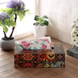 reinvention factory Oriental Black MDF Tissue Paper Holder-picture-48