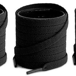 XERUS Flat Shoe Lace Black 120CM Lace Casual sneakers Shoe Lace-26