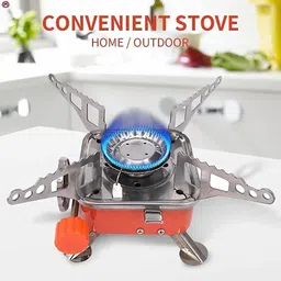 techel Mini Portable Square Shaped Gas Burner Camping Stove Wiyhout Cylinder NBM33 Stainless Steel Manual Gas Stove-picture-17