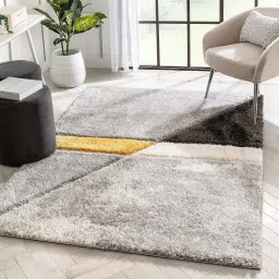 Multicolor Polyester Carpet-4