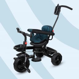 Kids Best Tricycle for Ride with Safety 552 Kids Parental Handle,Basket,Seat with Cloth Tricycle-image-49