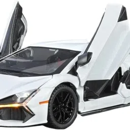 1:24 Scale Lambrghini Revuelto Diecast Model | Pull Back, Sound & Light Effects-image-89