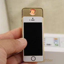 Mini iPhone Electronic USB Rechargeable Cigarette Lighter. Visit Website www.myfirstdot.com Pocket Lighter-12